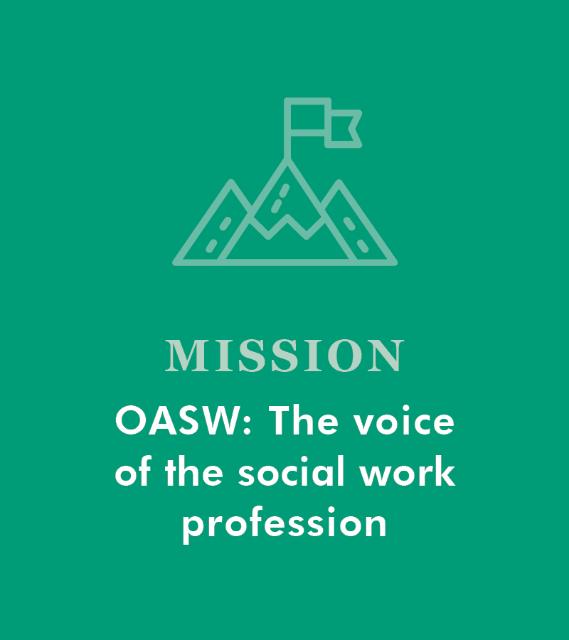 Mission | OASW: The voice of the social work profession